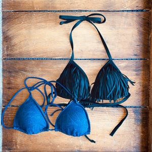 TWO HOLLISTER BIKINI TOPS